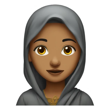 Morrocan chleuh girl sticker