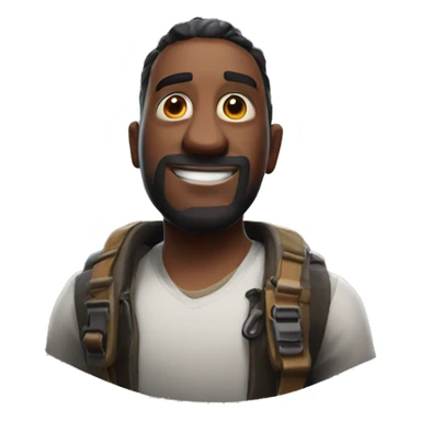 hugo as fortnite sticker