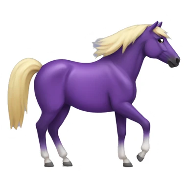 Mustang with Purple Heart sticker