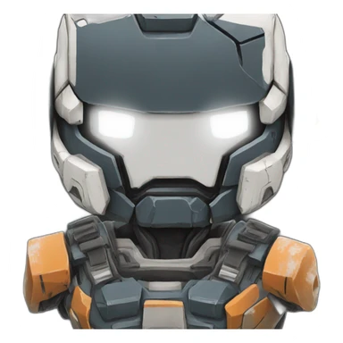 Titanfall titan sticker
