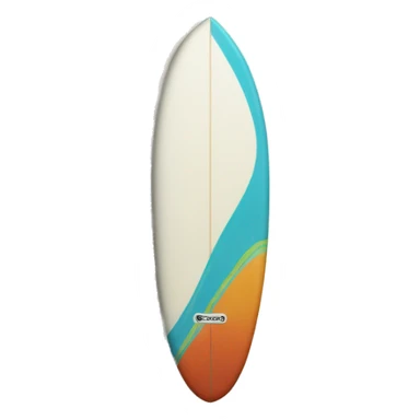Surf board sticker