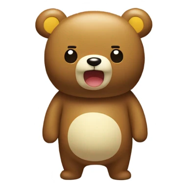  rilakkuma mad sticker