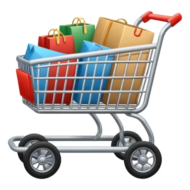 hazme un carrito de comrpas sticker