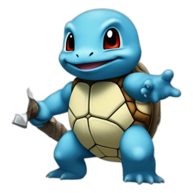 squirtle artorias sticker
