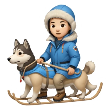 Inuits dog
 sticker