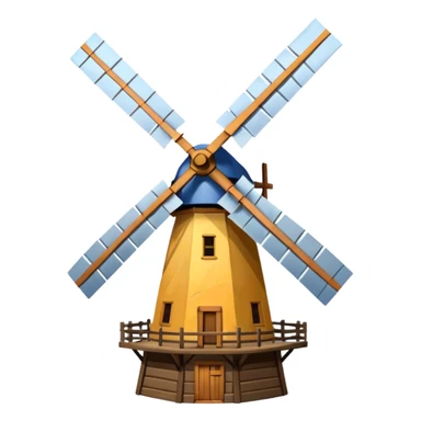 Moulin a vent sticker