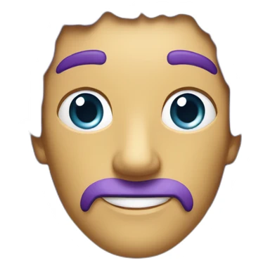 Destello dorado y violeta  sticker