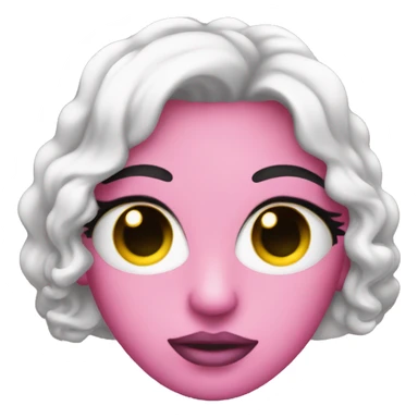 andromedan diva pink third eye sticker