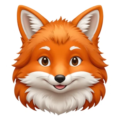 cute fox 顏文字 sticker