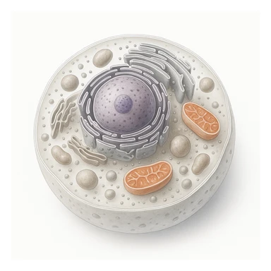 A highly detailed, scientifically accurate of a biological topics, on a white background, ultra-realistic 3D illustration.  The style should be clean lab-textbook style with subtle shadows and depth. Microscope-like precision, no artistic stylization. sticker