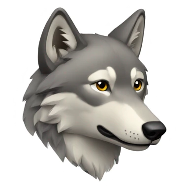 wolf in Siberia  sticker