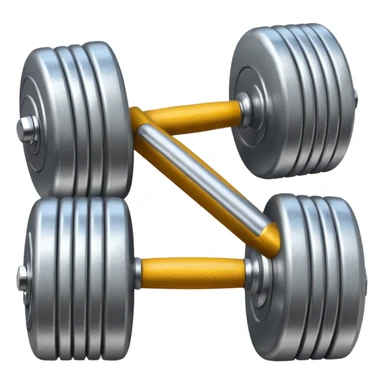 1 dumbbell sticker