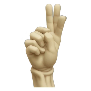 italian statue doing pinched fingers sticker