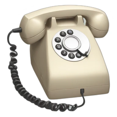 touch tone telephone sticker