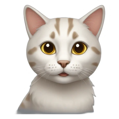 Cat therian sticker