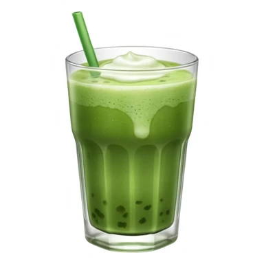 iced matcha sticker