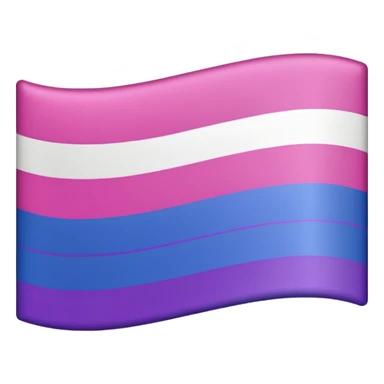 Bisexual flag sticker