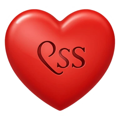 a love heart with A+S in it sticker