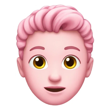 Pink hear sticker