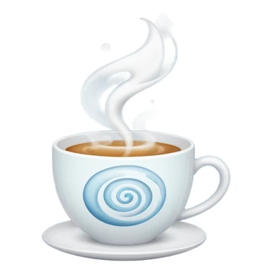 Steam from Hot Cup sticker