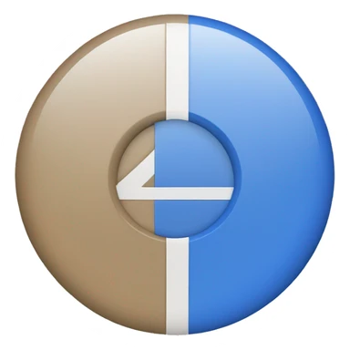 create a blue circle with an S and a 15 inside sticker