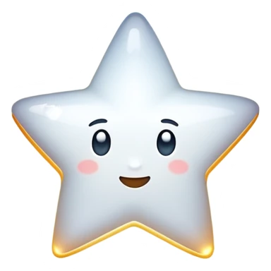 twinkling star in space sticker