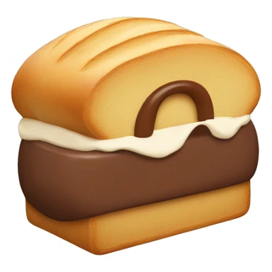 bread with nutella sticker