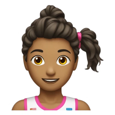 Gymnaste Grand ecart sticker