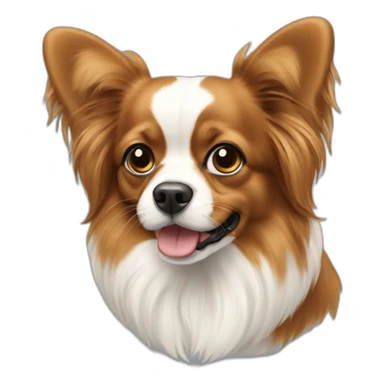 Papillion sticker