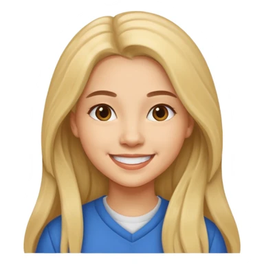 Female Univercity student sticker