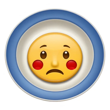 broken plate emoji sticker