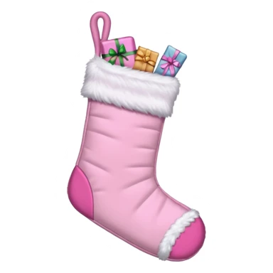 Natale rosa, estetico  sticker