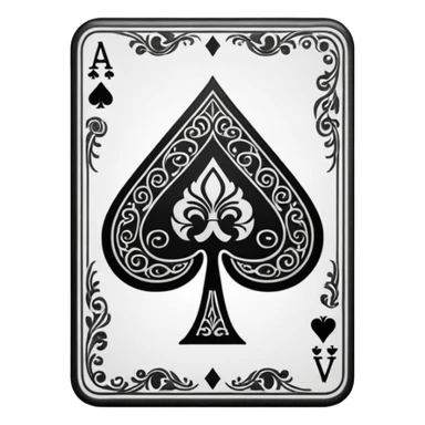 ace of spades sticker
