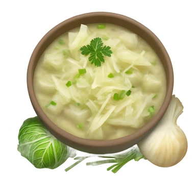 cabbage potato soup with no celery sticker