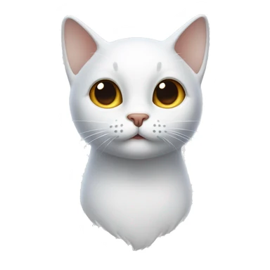 casper the friendly cat with pinterest logo on his head sticker