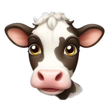 baby cow sticker