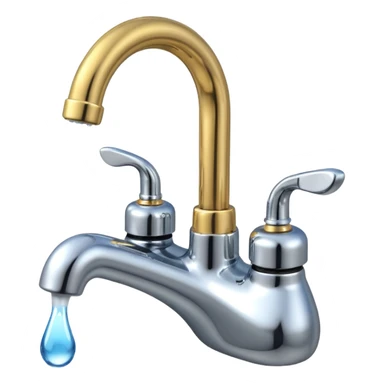 Robinet qui goutte sticker