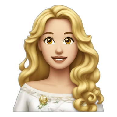 Maria Carey Noël sticker