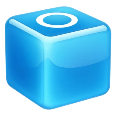 Clube BLUE  2x2x1 sticker