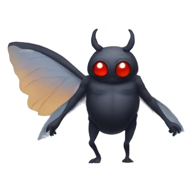 Thicc mothman sticker
