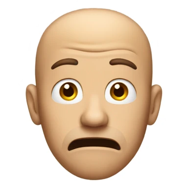 Man looking surprised  sticker