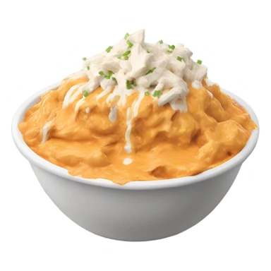 Buffalo chicken wing dip sticker