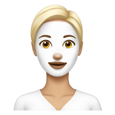 Skincare women sticker