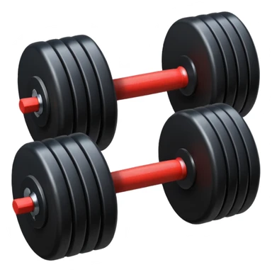 Peso de academia preto sticker