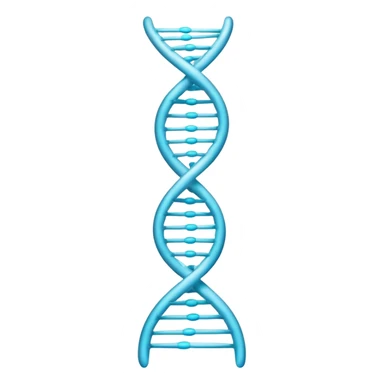 x-shaped singular dna chromosome  sticker