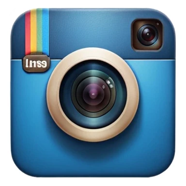 "Símbolo no formato de círculo, fundo sólido na cor azul oficial do Instagram (#0095F6), com um check branco nítido e alinhado no centro. Estilo minimalista, sem sombras, exatamente como o selo de verificação do Instagram." sticker