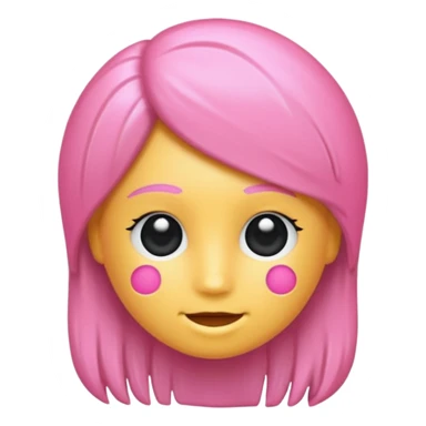 Cepillo pelo rosa sticker