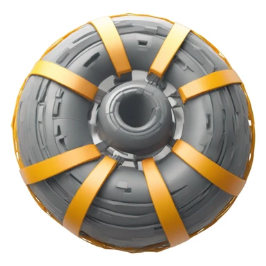 Toroidal space generator model isometric geometry UFO propulsion machine air dynamic flow sticker