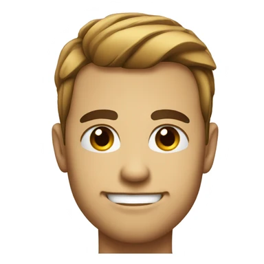 Smirk emoji with eyebrow raise  sticker