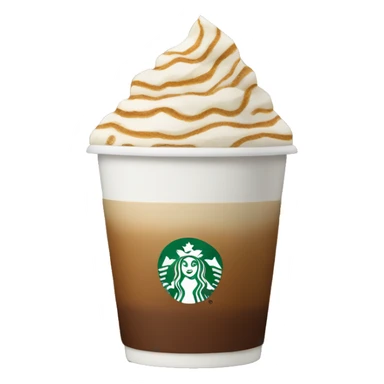 A cup of Starbucks sticker